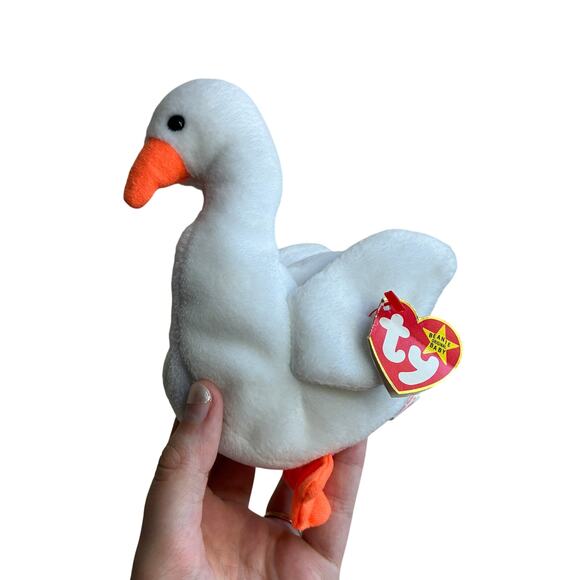 Ty Other - The Beanie Babies Collection 1996 Gracie the swan stuffed animal TY with tag